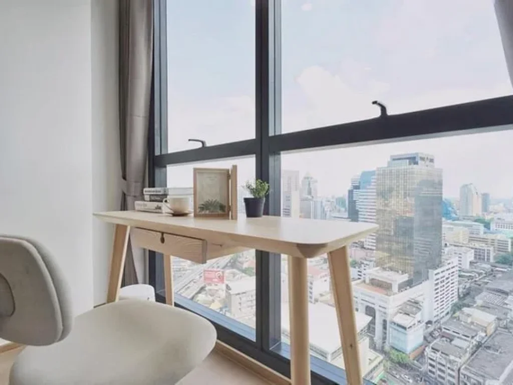 ให้เช่า คอนโด Ashton Chula-Silom ห้อง1bed 1ห้องนำ้ทำเลดีใกล้ BTSศาลาแดงวิาสวย