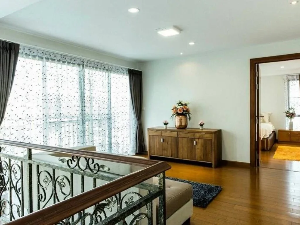 For Rent บ้านเดี่ยวหลังใหญ่ 3 ชั้น พร้อมอยู่ หมู่บ้าน Perfect Masterpiece Rama9