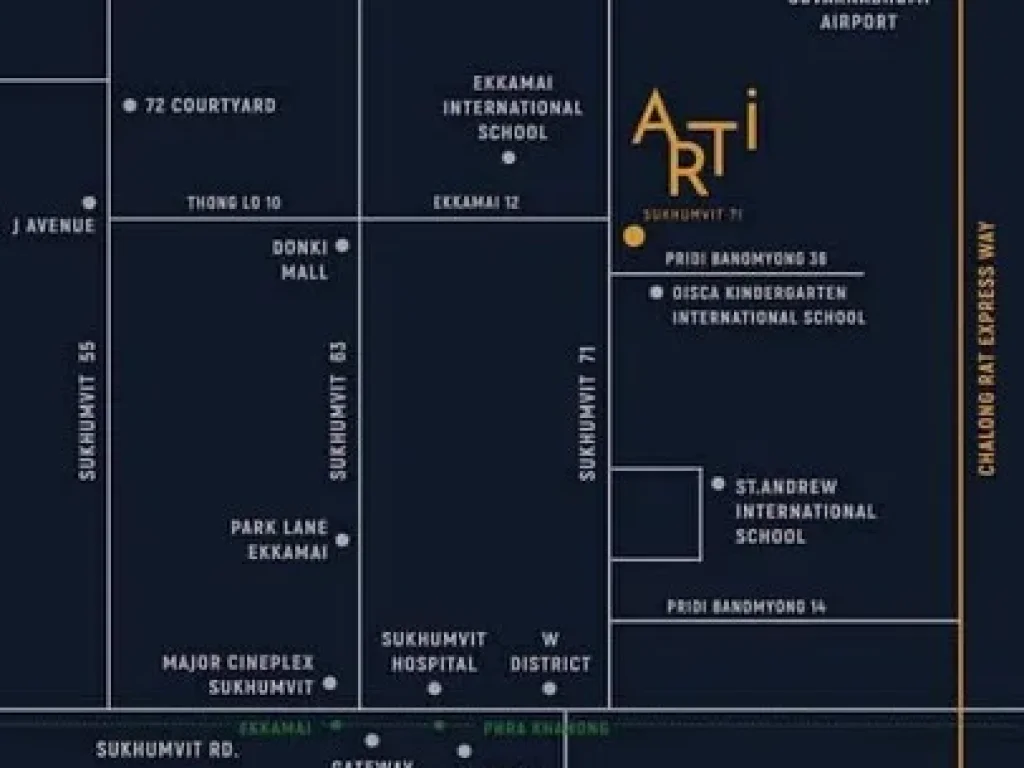 ขายดาวน์ โครงการ คอนโด อาทิ สุขุมวิท 71 ARTI Sukhumvit 71 ใกล้เอกมัยเพียง 1 นาที