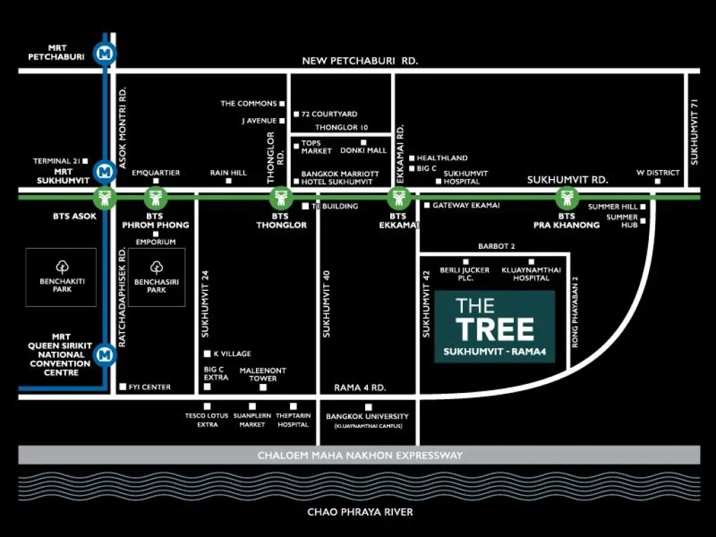 ขาย The Tree สุขุมวิท-พระราม4 ห้องมุม 911 ชั้น 9 ตำแหน่ง 11 ขนาด 3230 ตรม Rare Item สุดสุด กระจกโค้ง ราคารอบ VVIP