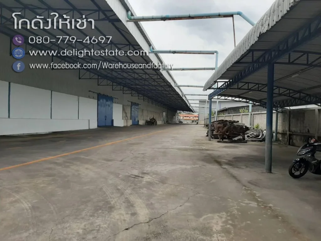 ให้เช่าโกดังคลังสินค้า 5000 ตรม ย่านถนน345 บางคูวัด เมืองปทุมธานี