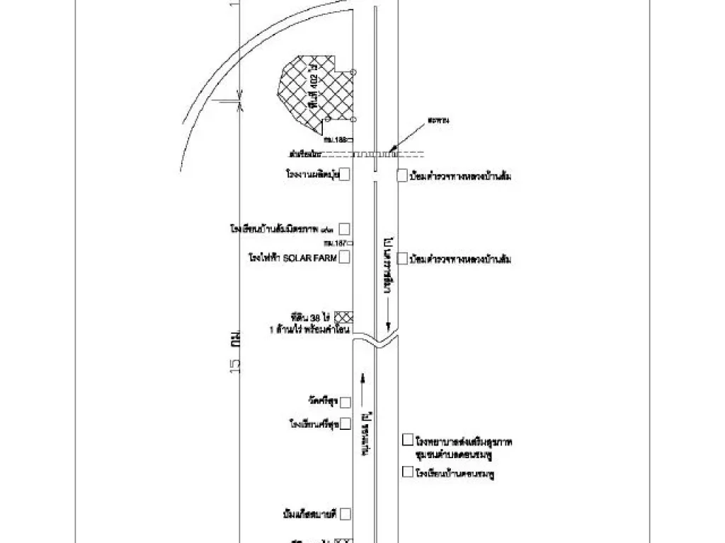 ขายที่ดิน 5 แปลง ติดถนนมิตรภาพ อำเภอโนนสูง โคราช