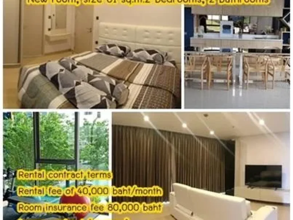 Condo for rent at Lumpini Suite Phetchaburi-Makkasan room size 61 sqm