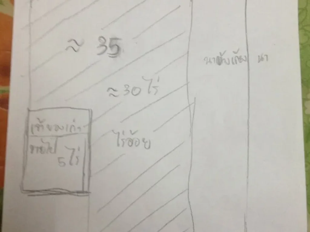 ต้องการขายด่วนที่ดิน36 ไร่ ไร่ละ40000 ราคาต่อรองได้