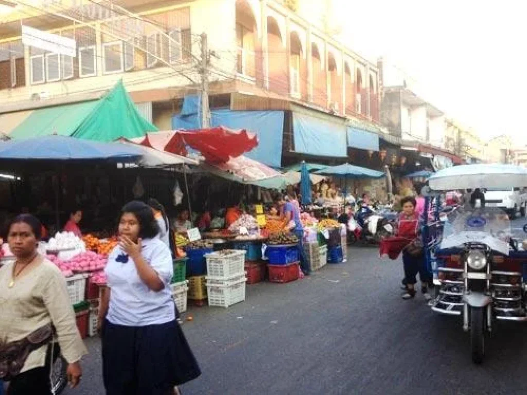 เซ้งอาคารพาณิชย์ ห้องมุมติดตลาด เทศบาล 2