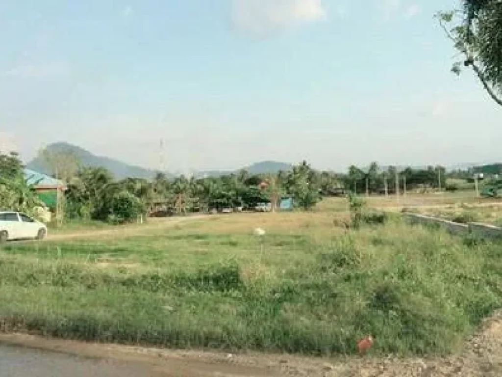 ขายที่ดินสวย อยู่ใกล้ชายหาดบางเสร่