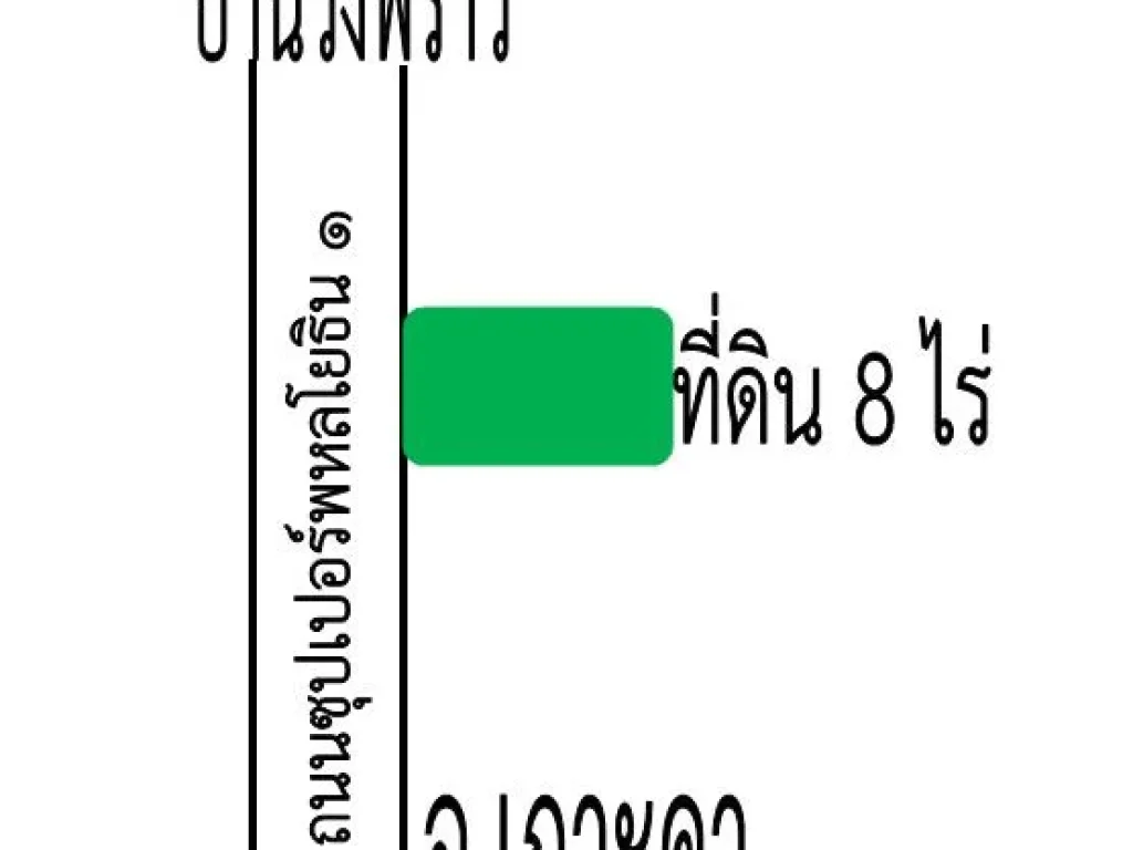 ขายที่ดินติดถนนซุปเปอร์ 8 ไร่ ขายรวมทั้งหมด 8 ล้านบาท โฉนด ฝั่งขาเข้าเมืองลำปาง หน้ากว้าง 70 เมตร