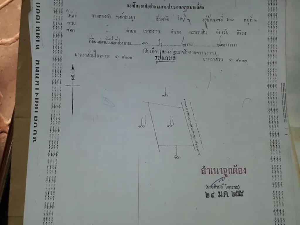 ที่ดินติดถนน ตรงข้ามวัดหนองกลอยวัดใหม่พาเจริญ