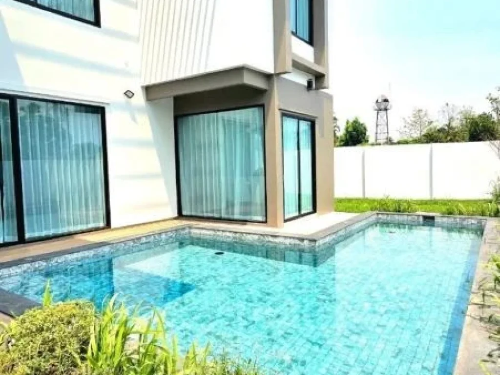 ขายบ้าน Pool Villa สุดหรู 159 ล้าน 1125 ตรว 4 นอน 4 น้ำ