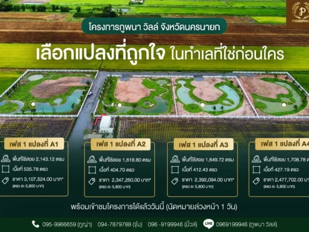 ขายถูกมาก ที่ดินจัดสรร สไตล์สวนเกษตรผสมผสาน ใกล้ชิดธรรมชาติ