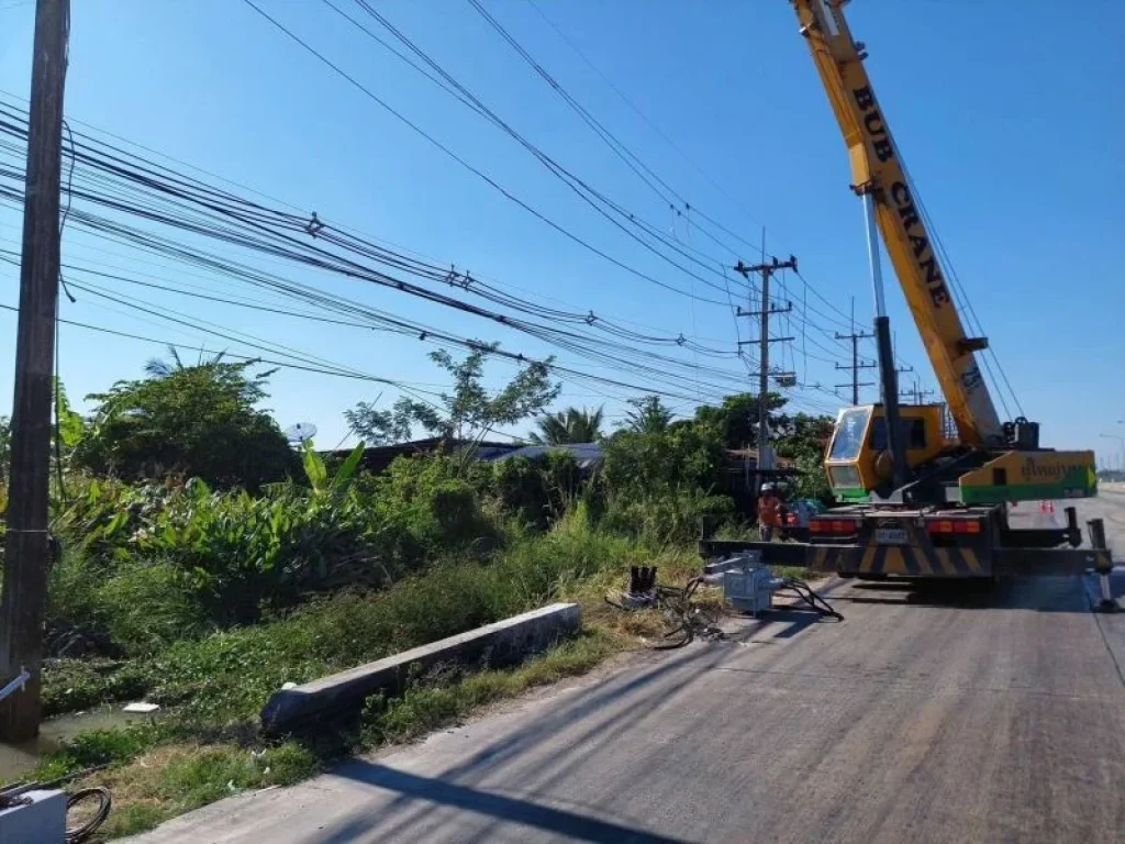 ร้อนเงินขายถูก ที่ดินติดถนนสุวินทวงศ์ 1 ไร่ติดกับ