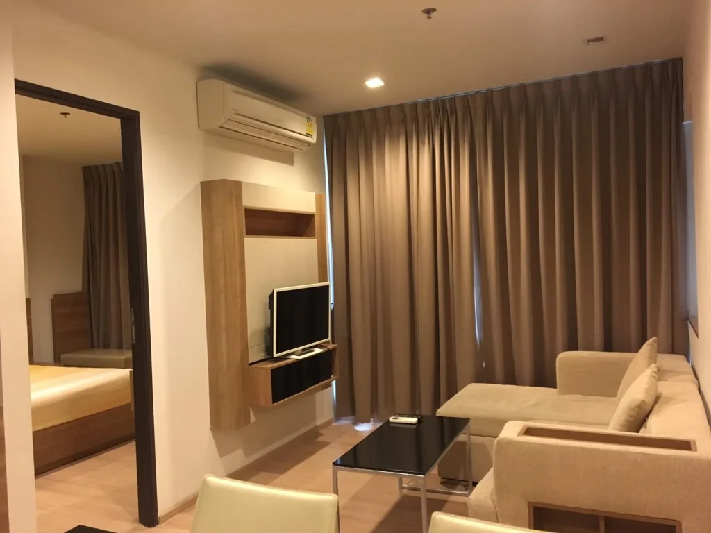 Rhythm Sathorn for rent 45 Sqm 1 bed cheapest in the project Nice room river view