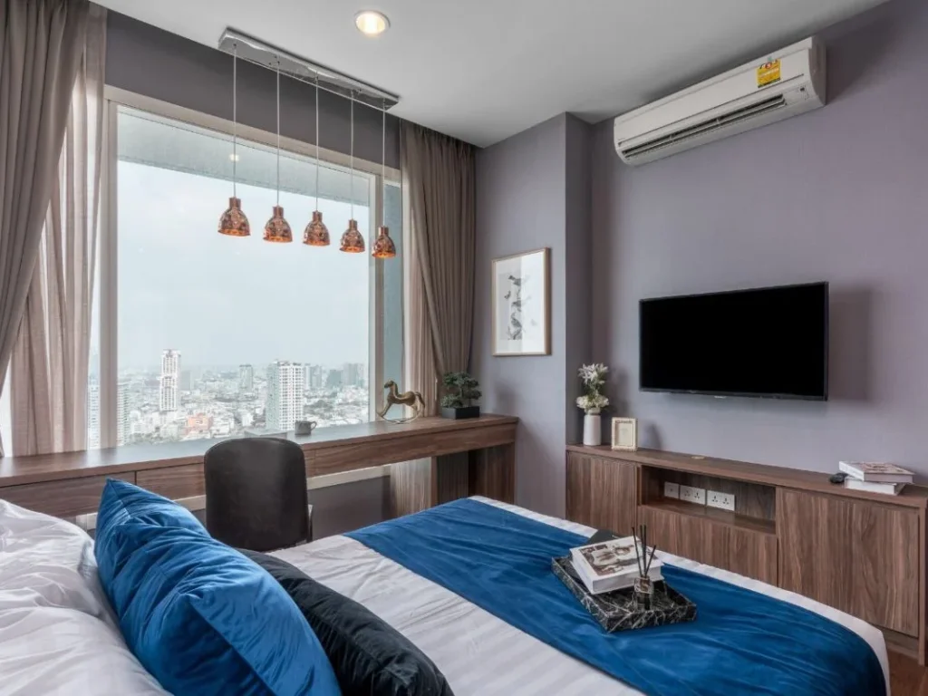 Menam Residences for rent and sale 3 bedrooms 3 bathrooms 160 sqm rental 160k selling 39680000 baht