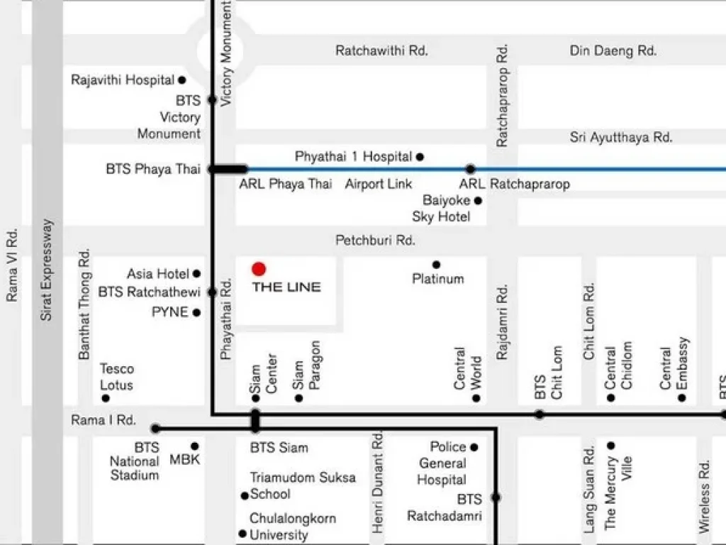 ให้เช่า The Line Ratchathewi ใกล้สยามพารากอน