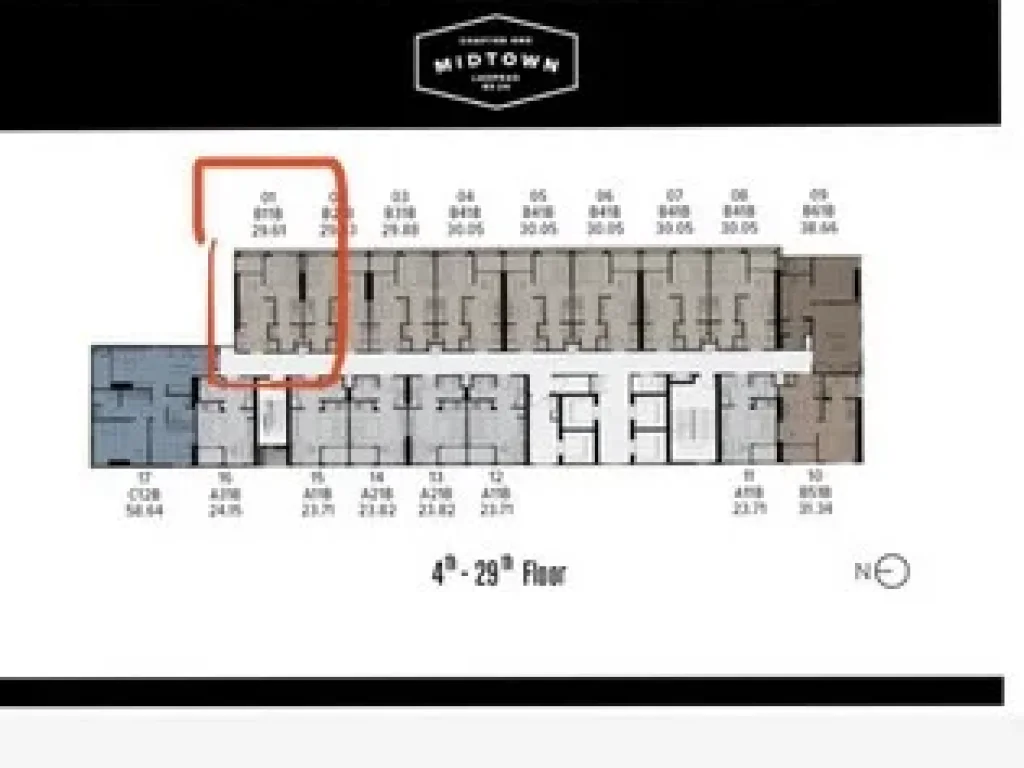 โครงการ chapter one midtown ลาดพร้าว 24 ใกล้สถานี mrt ลาดพร้าว