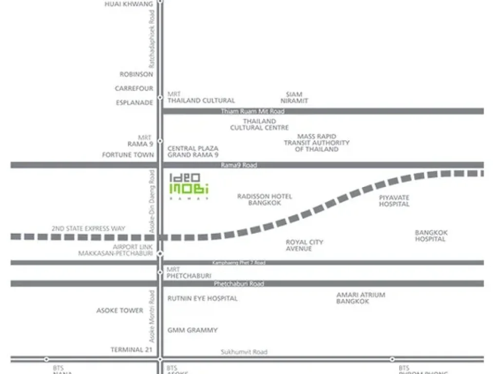 ขาย คอนโด ไอดีโอ โมบิ พระราม 9 Ideo Mobi Rama 9 2 นอน 2 น้ำ ใกล้สถานีรถไฟฟ้า MRT พระราม 9