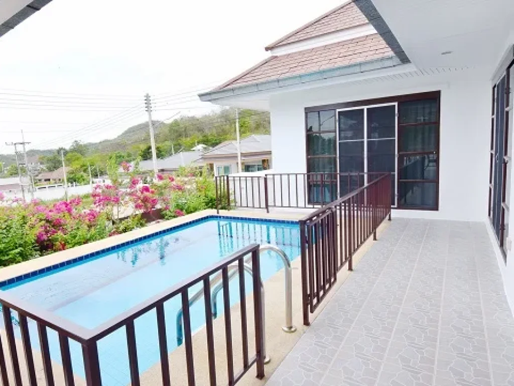 บ้านเช่าพร้อมอยู่ PARADISE POOL VILLA ตัวเมืองหัวหิน