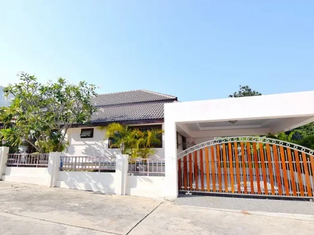 บ้านเช่าพร้อมอยู่ POOL VILLA HORIZON บ้านโล่งโปร่งสบาย ใจกลางเมืองหัวหิน