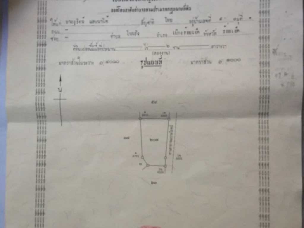 ที่ดินถมแล้ว 200 ตรว หน้ากว้าง 40 เมตร ทำเลสวย