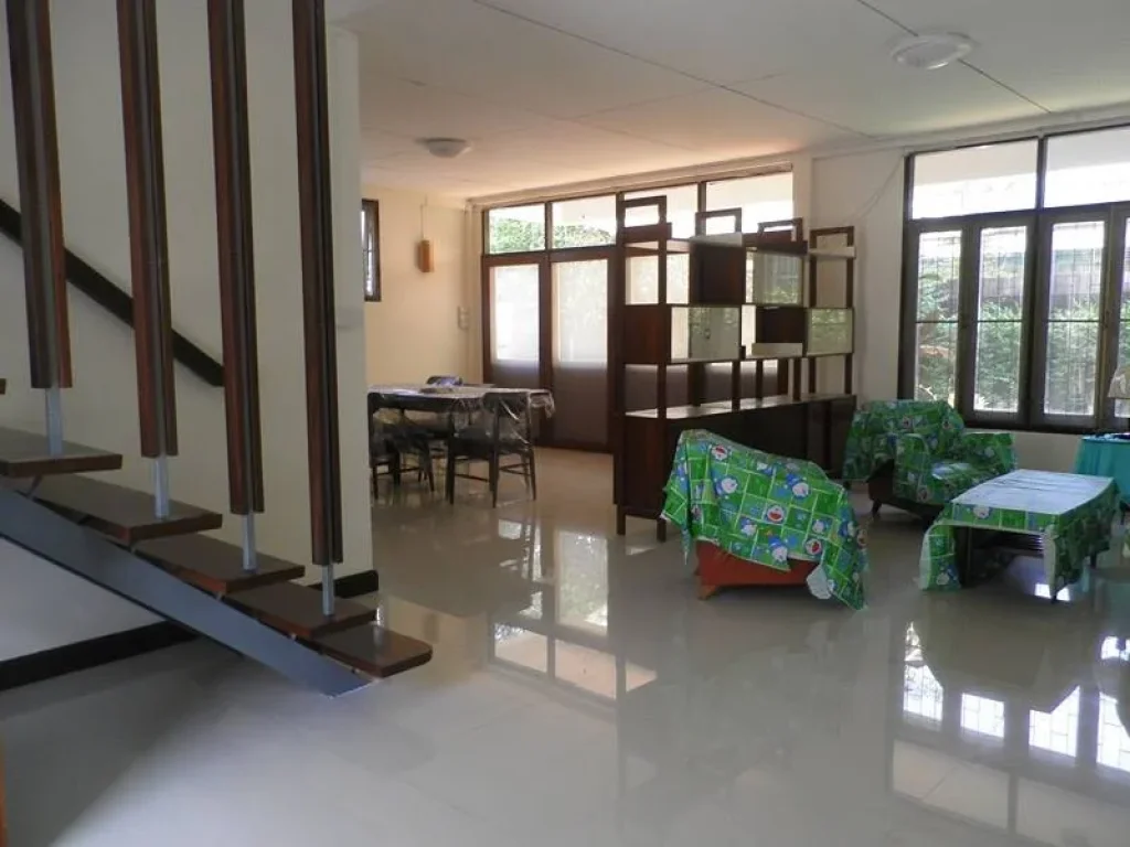 บ้านเดี่ยว 2 ห้องนอน พร้อมสวนกว้าง Single house 2BR with garden