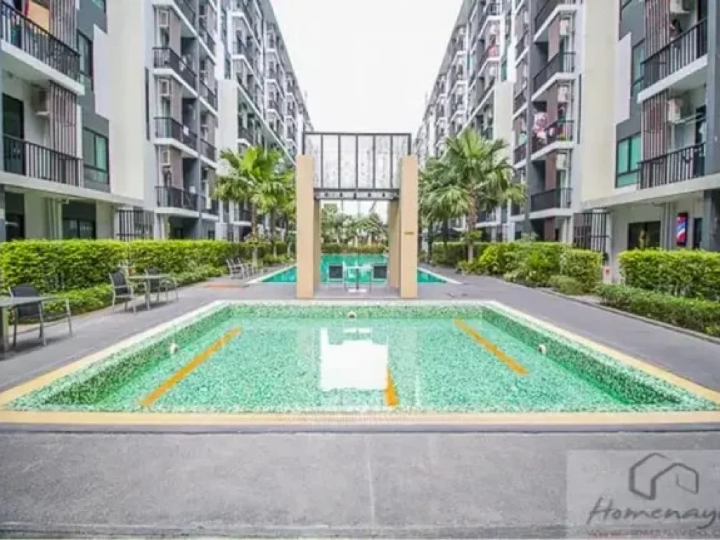 ขาย I Condo Sukhumvit 105 BTS แบริ่ง 30 Sqm 1นอน 1น้ำ อาคาร A1 ชั้น1 เฟอร์นิเจอร์ครบ 1750000 บาท