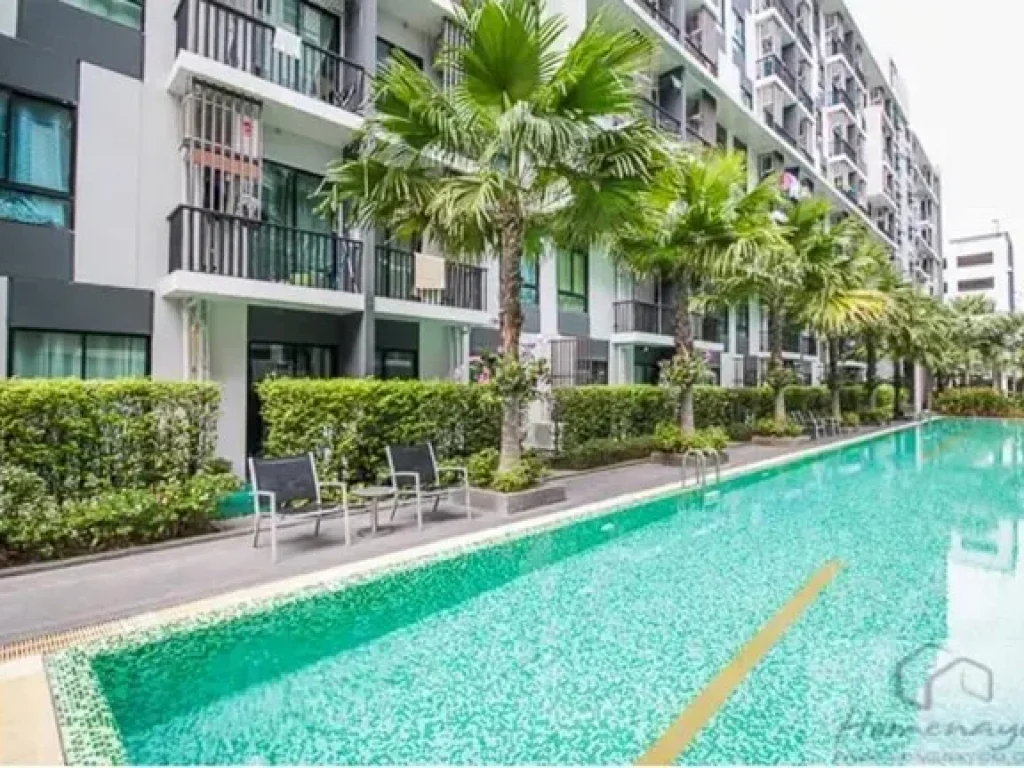 ขาย I Condo Sukhumvit 105 BTS แบริ่ง 30 Sqm 1นอน 1น้ำ อาคาร A1 ชั้น1 เฟอร์นิเจอร์ครบ 1750000 บาท