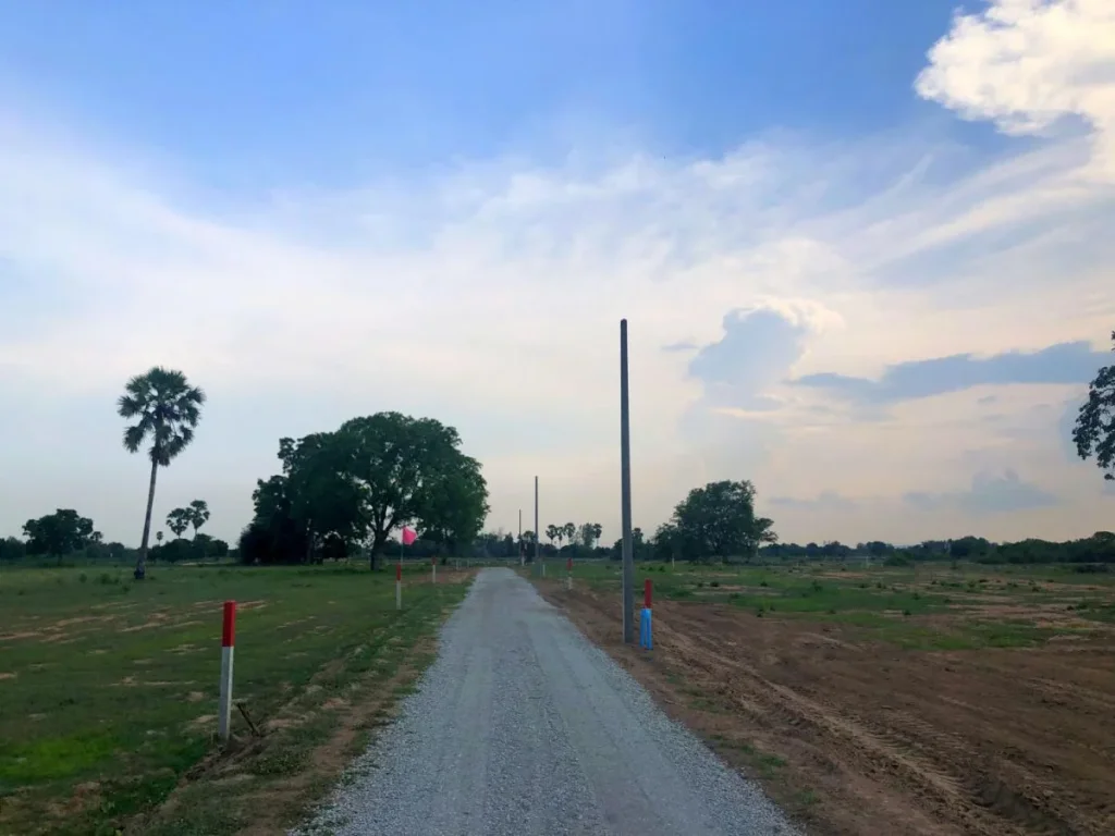 ที่ดินจัดล็อค บรรยากาศดี สุพรรณบุรี