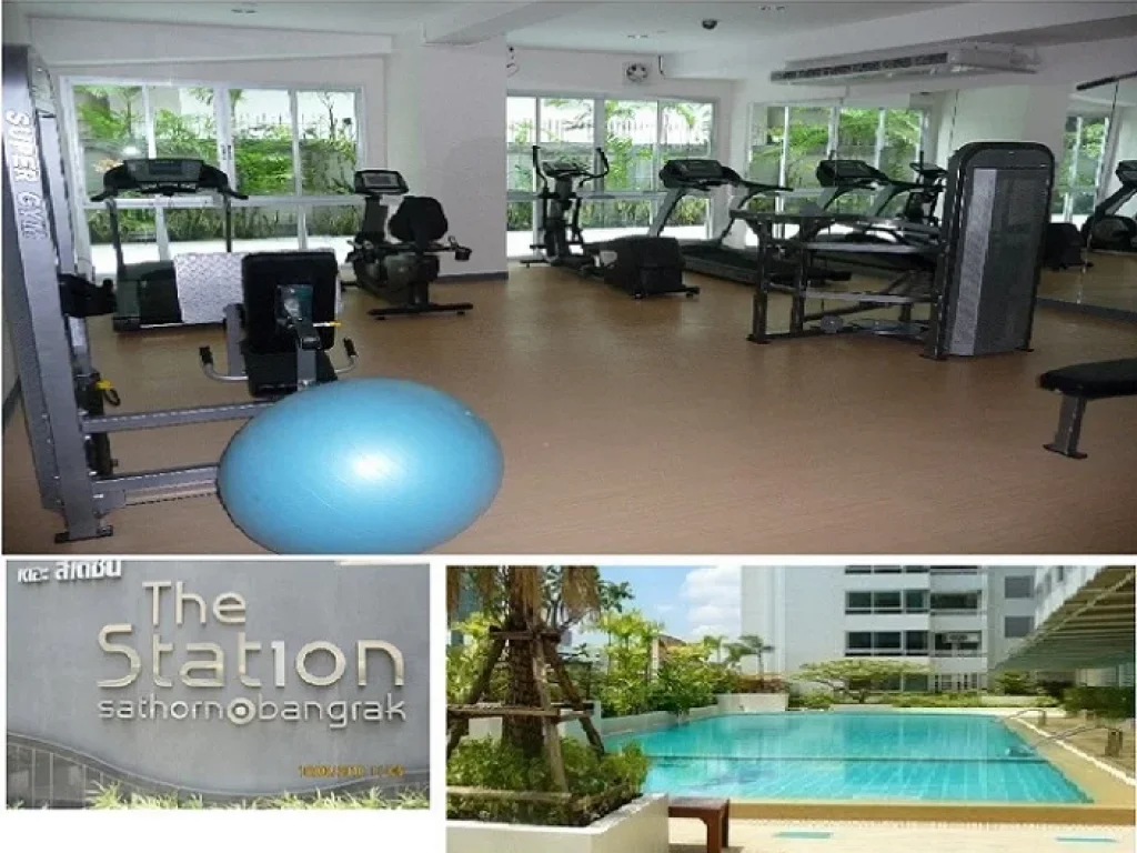 The Station Sathon Bangrak Near BTS TaksinCharoenkrung 65For Rent 2bedroomReady to move in