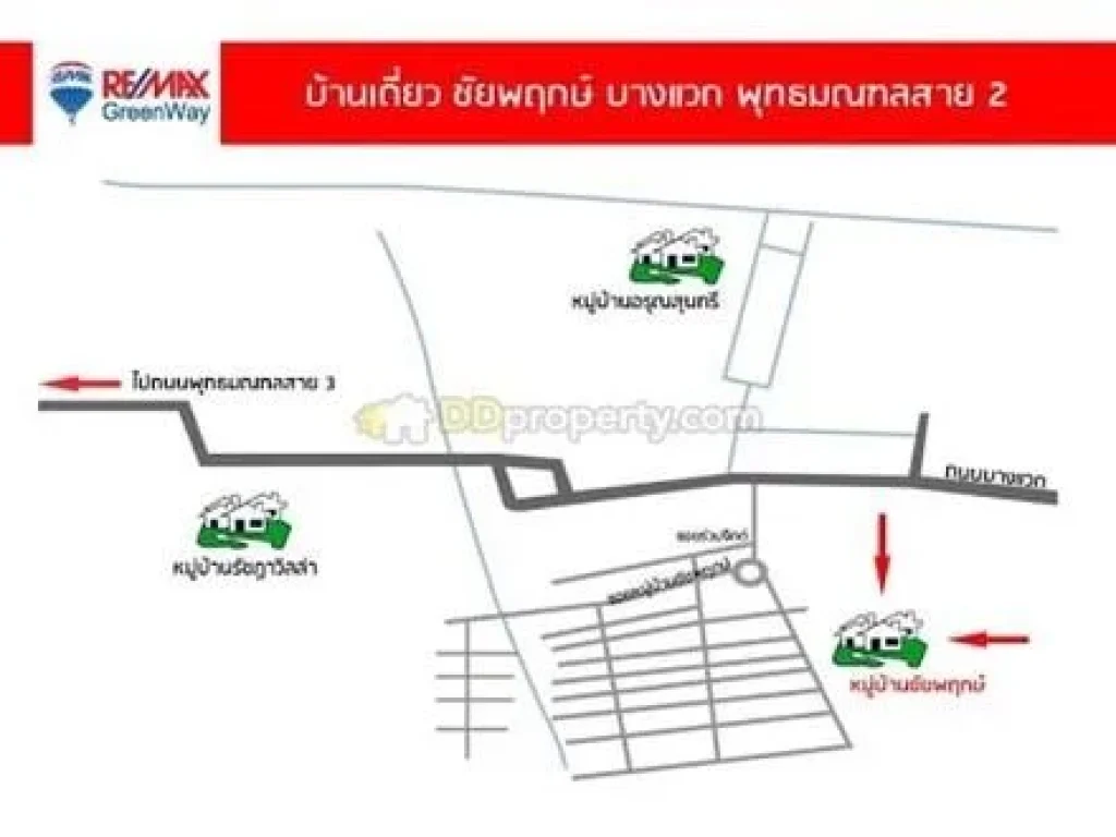 ขายที่ดิน ชัยพฤกษ์ ปิ่นเกล้า บางแวก-พุทธมณฑลสาย2