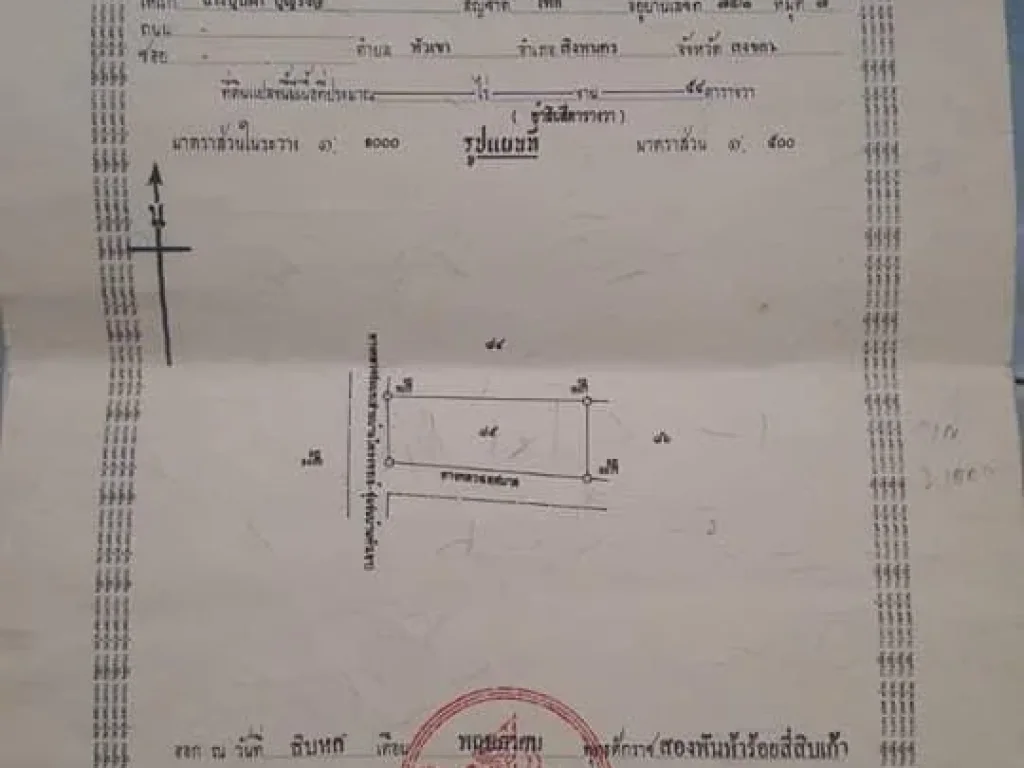 ขายที่ดินใกล้โรงแรมเขาเขียว 59 ตรง