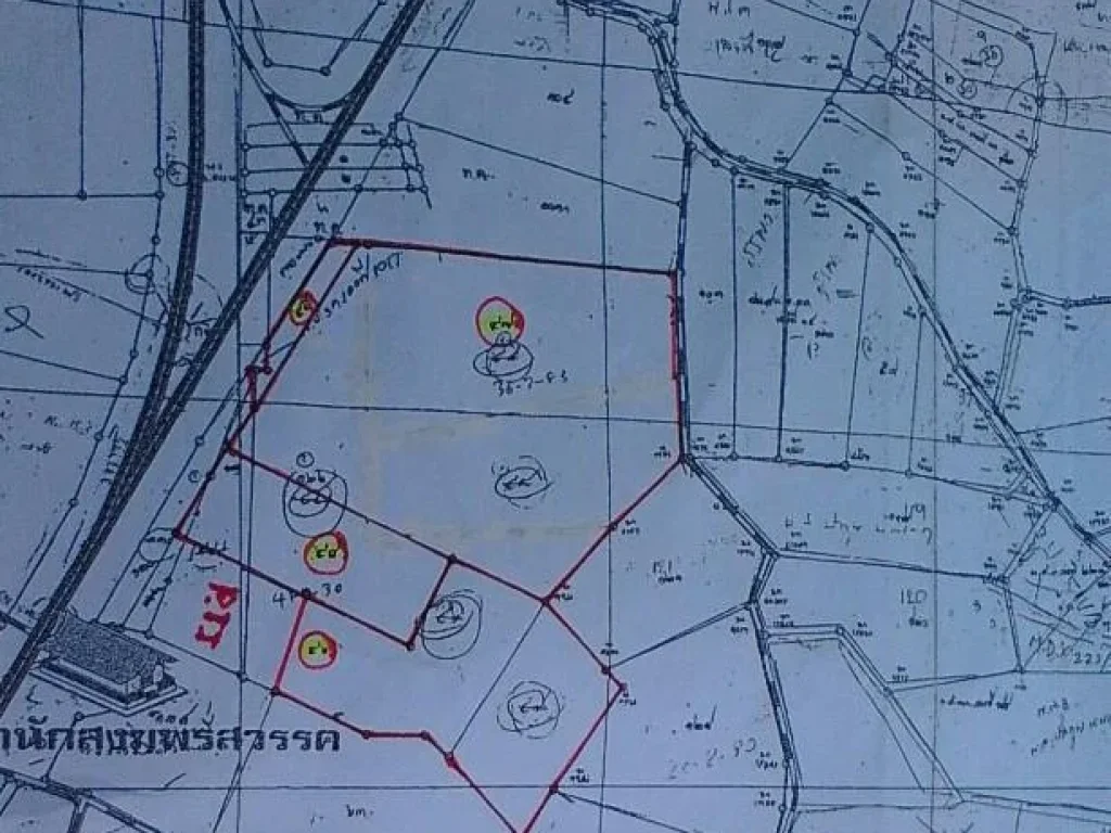 ขายที่ดินสีม่วงติดถนนสาย331 ขนาด140250ไร่มีแนวท่อแก๊สตรงข้ามที่ดิน