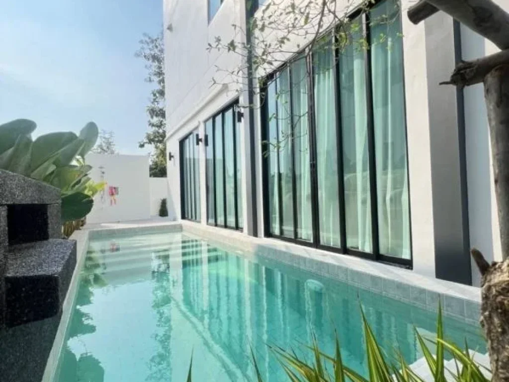 Pool Villa ราคาเริ่มต้นเพียง 7782000 บาท โซนหางดง