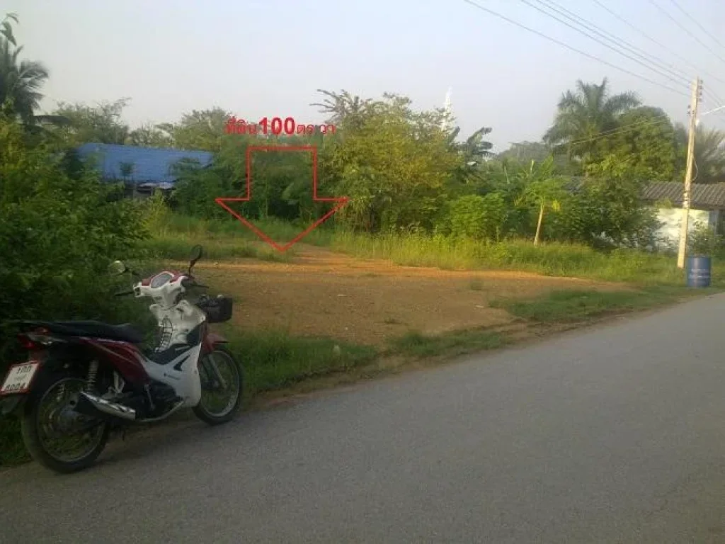 ที่ดิน100ตรวาถมแล้วติดถนนในหมู่บ้านห้วยตะแคงหลังค่ายทหารบุรฉัตรราชบุรีขาย250000 วัฒน์ 090-1400146