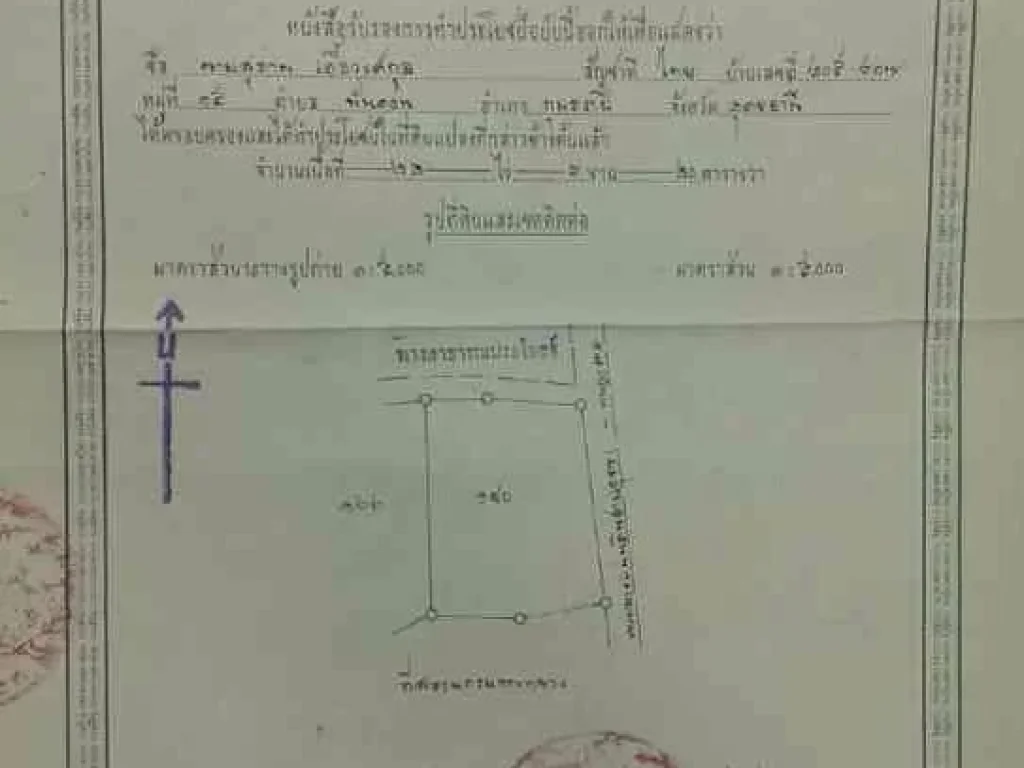 ที่ดิน22-3-20ไร่ หน้ากว้างติดมิตรภาพ208เมตร