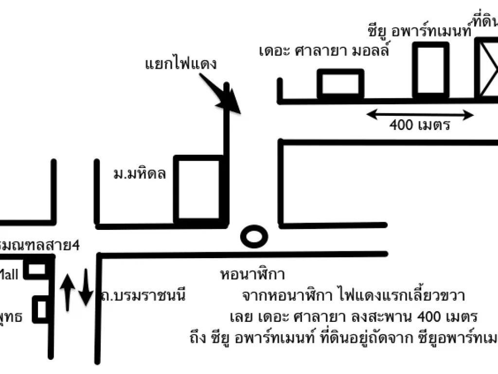 ขายที่ดินสวยมาก 4ไร่ 3งาน ใกล้ มมหิดล ห้างเดอะศาลายา