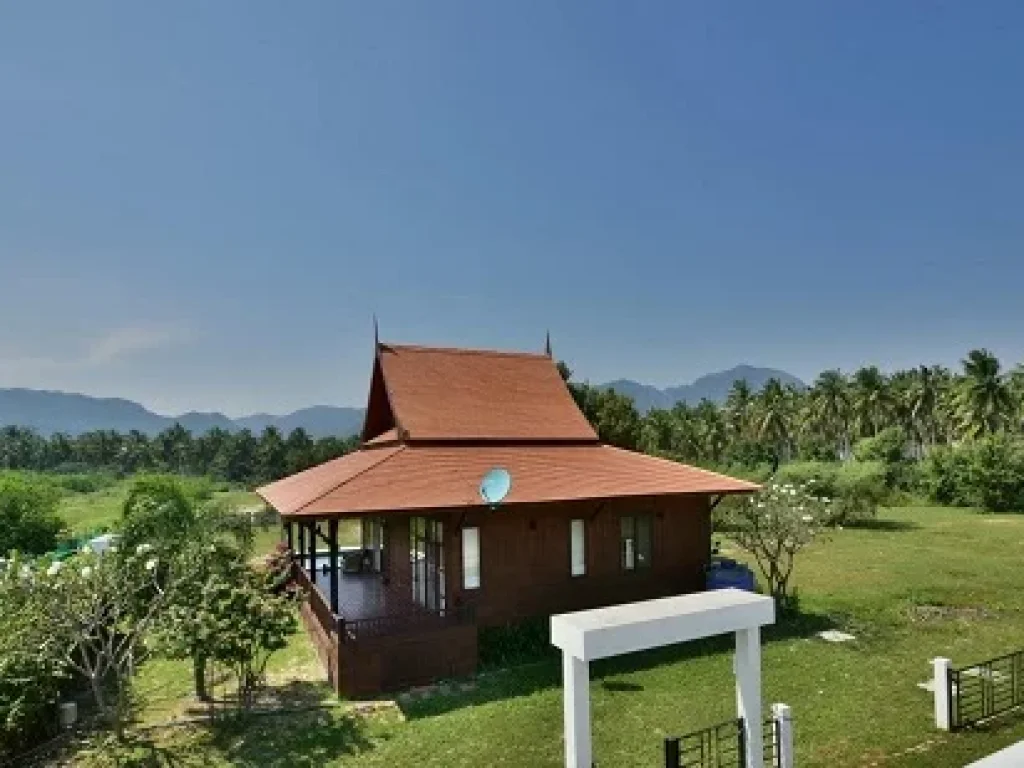 ขายบ้านเดี่ยว THAI TEAK VILLA บ้านทรงไทย วิวภูเขา