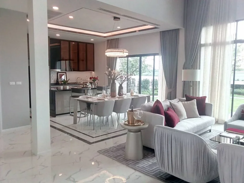 บ้านเดี่ยวหรู โครงการใหม่ เลค ซีรีน พระราม 2 Luxury House Lake Serene Rama 2