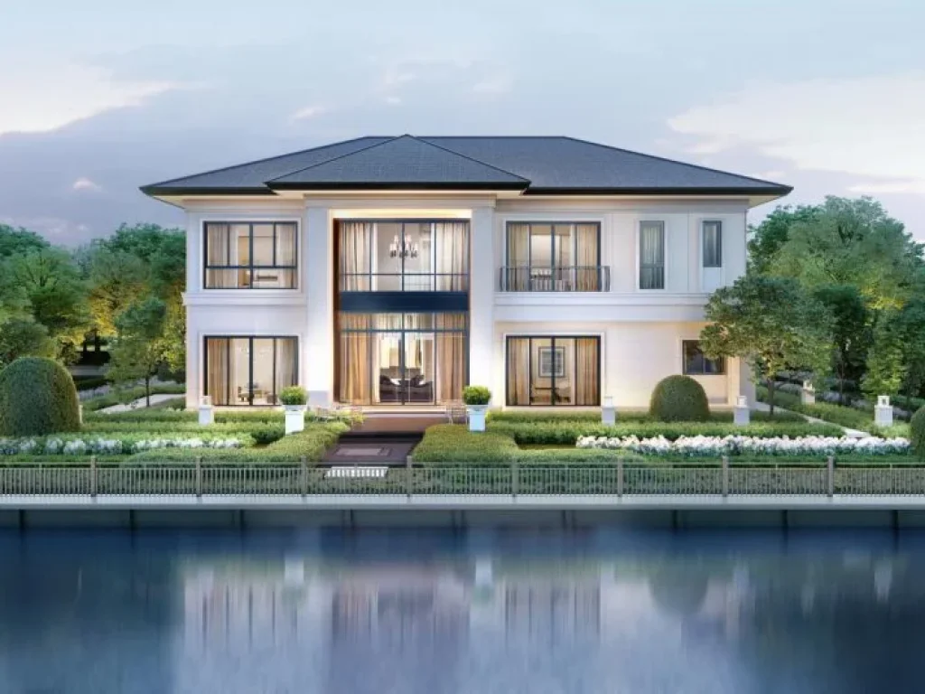 บ้านเดี่ยวหรู โครงการใหม่ เลค ซีรีน พระราม 2 Luxury House Lake Serene Rama 2