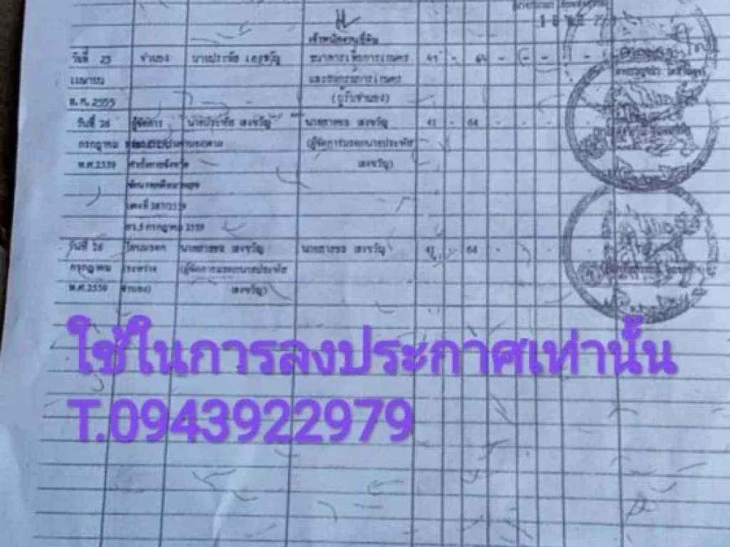 ที่ดินเพื่อการเกษตร ติดคลองชลประทาน อหนองมะโมง จชัยนาท