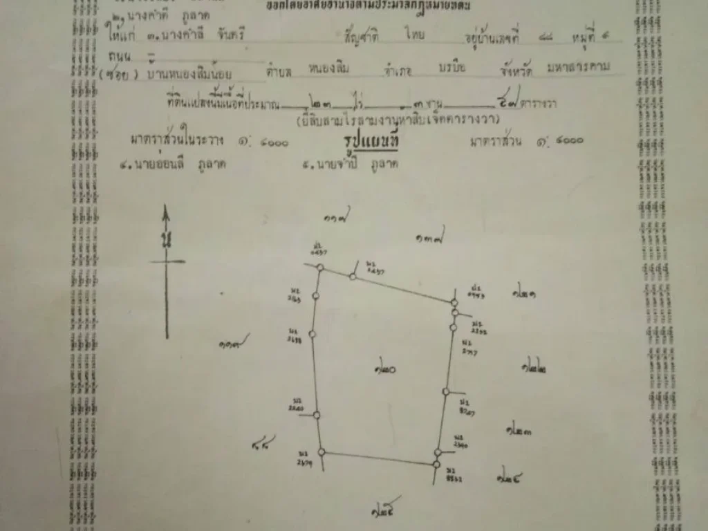 ขายที่ดินว่างเปล่า