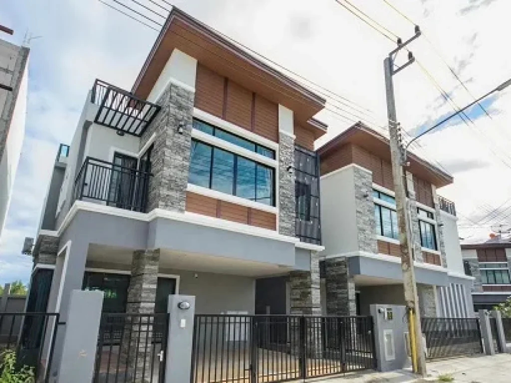 ขายบ้านเดี่ยว 2 ชั้น TWIN HOUSE 8 M โซนชะอำ