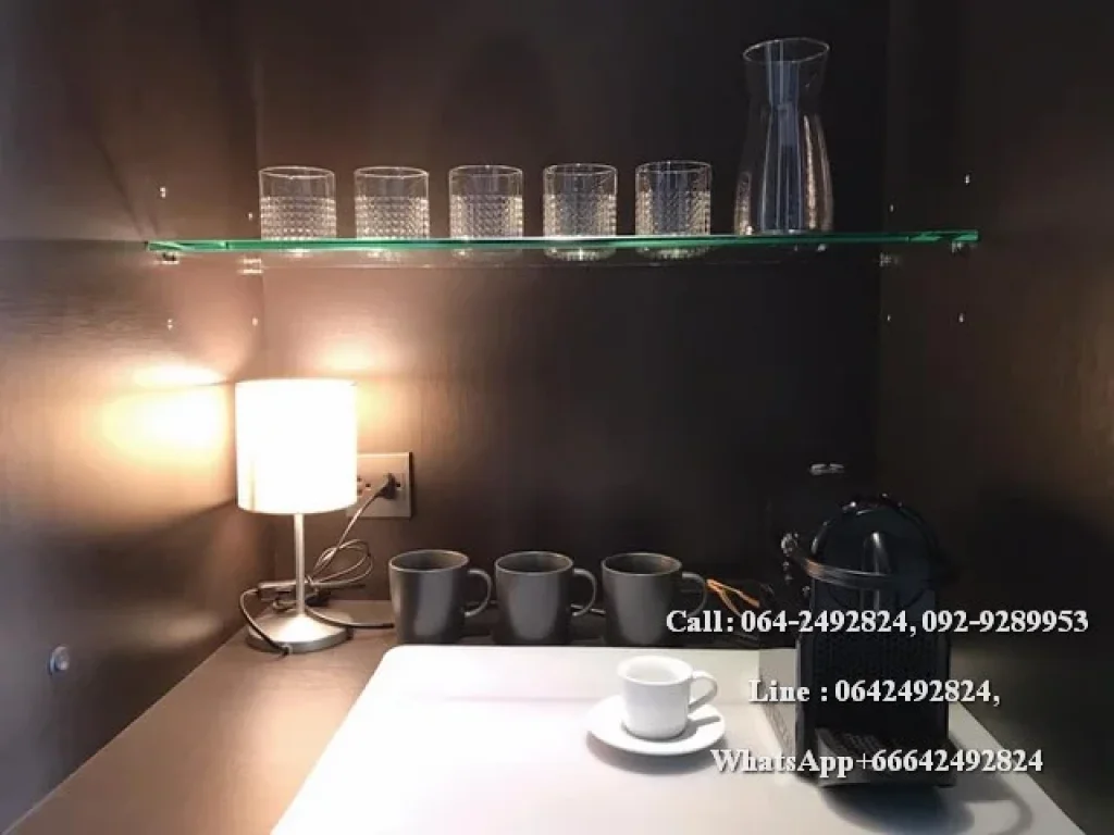 Condo for sale EDGE SUKHUMVIT23 1 bedroom size 3055 sqm 16th floor Furnished ready to move in