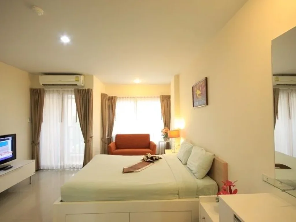 ให้เช่าคอนโด C House Amata City Rayong 1 นอน 1 น้ำ แต่งตรบ