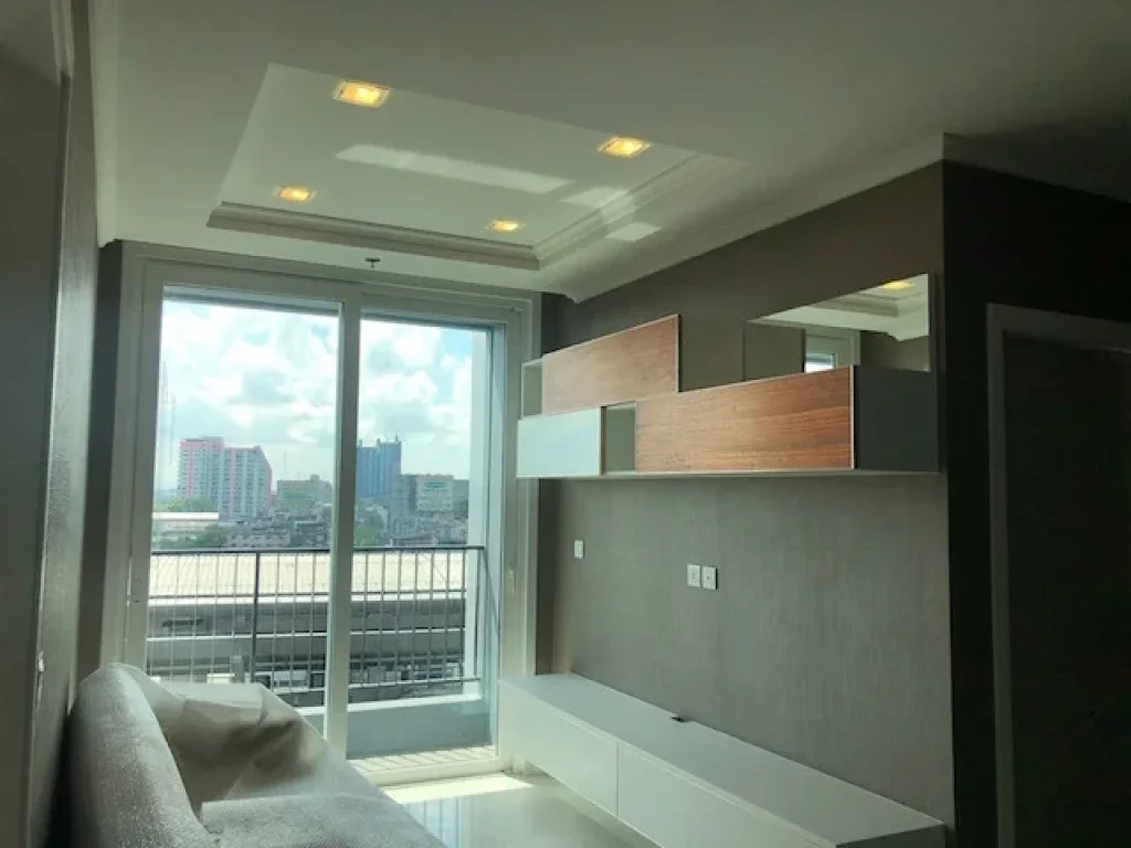 The Metropolis Samrong ใกล้ BTS สำโรง 2Bed 1Bath แต่งครบ