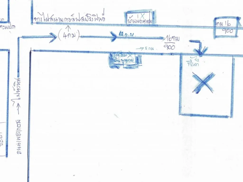 ขายที่ดิน อชะอำ จเพชรบุรี เนื้อที่ 49 ไร่ 3 งาน ที่สวย ทำเลดี