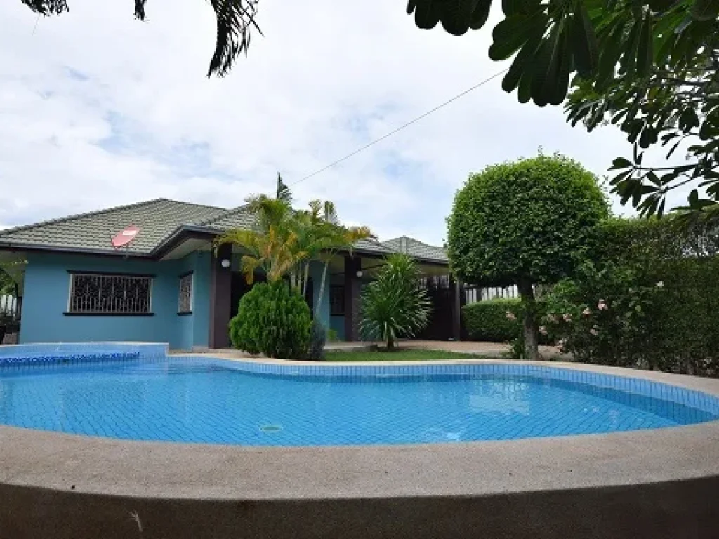 ขายบ้านเดี่ยว BUNGALOW WITH SWIMMING POOL พร้อมสระว่ายน้ำ บรรยากาศดี