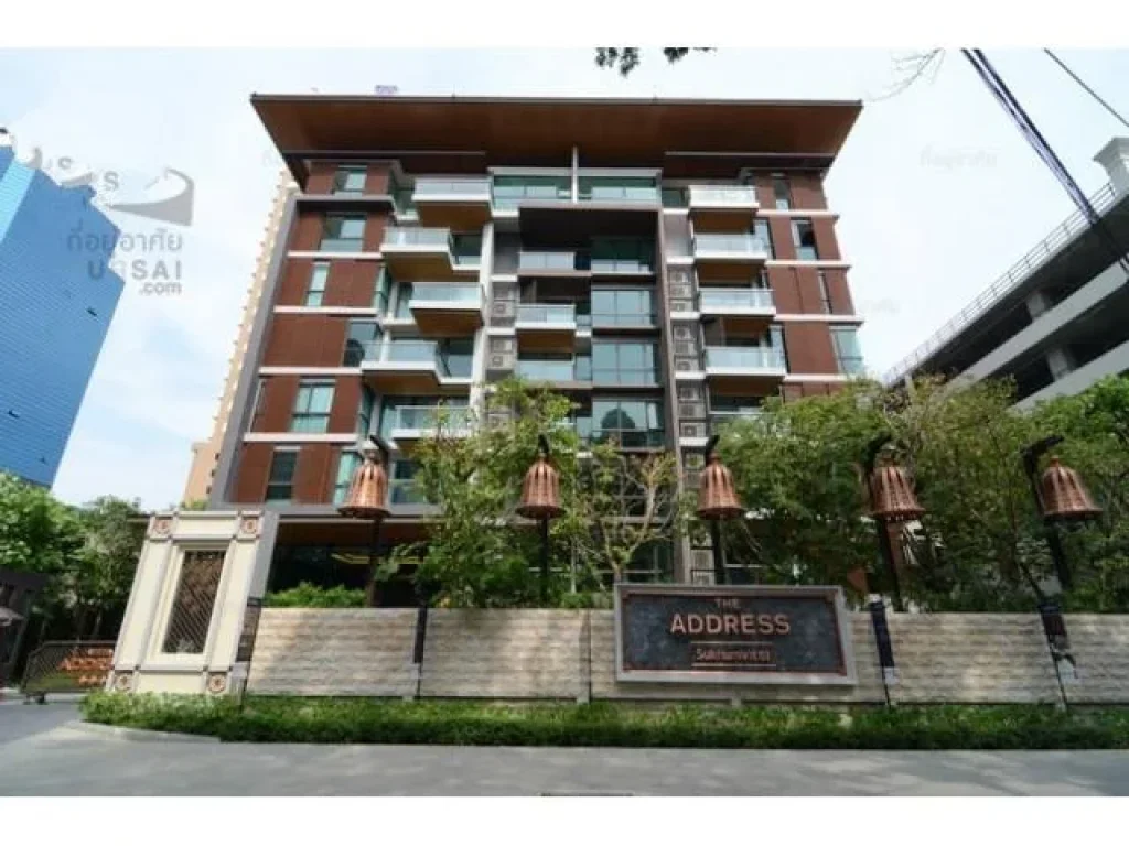 ให้เช่าCONDOหรู Condo THE ADDRESS 61 BTSเอกมัย 66SqM