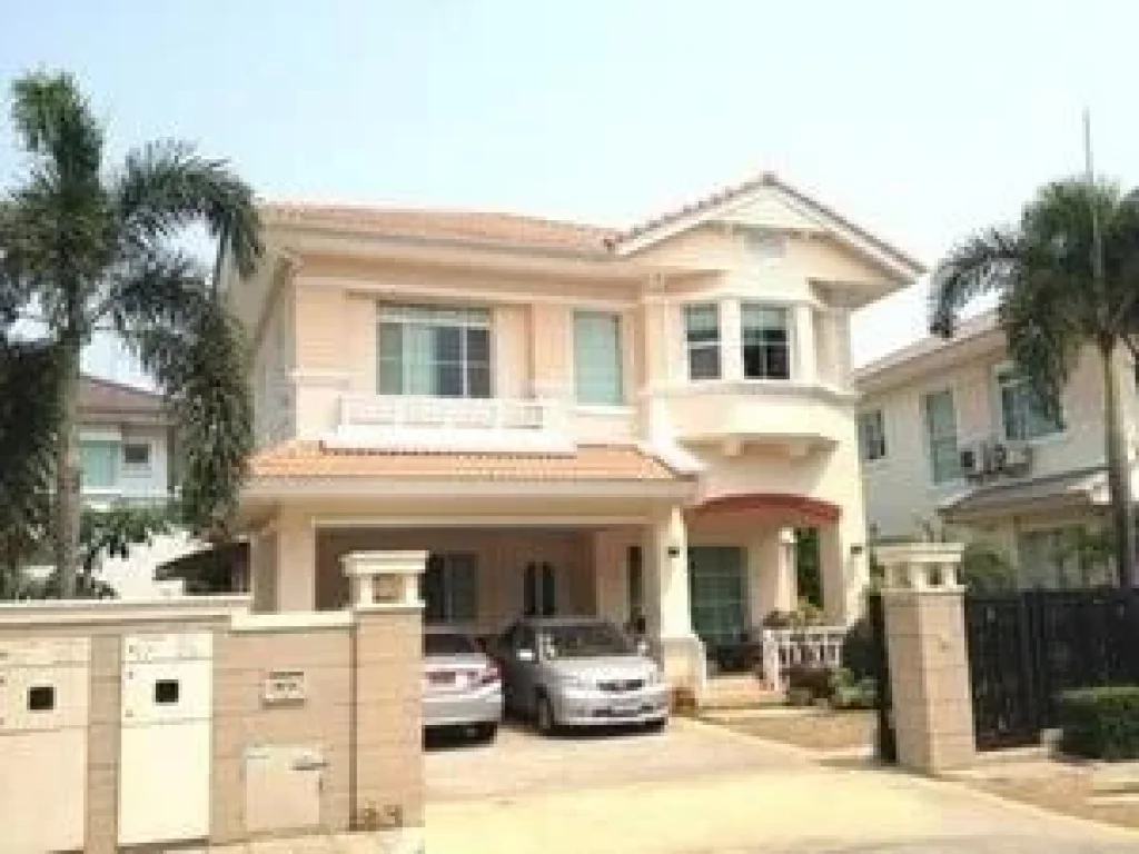 ขายบ้าน เดี่ยวบ้านนันทวัน รามคำแหง 66ตรวา 4BR สภาพใหม่