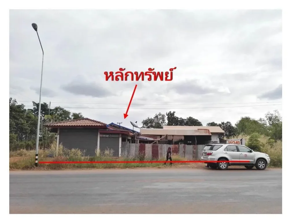 ขายที่ดินติดถนน ทำเลดี