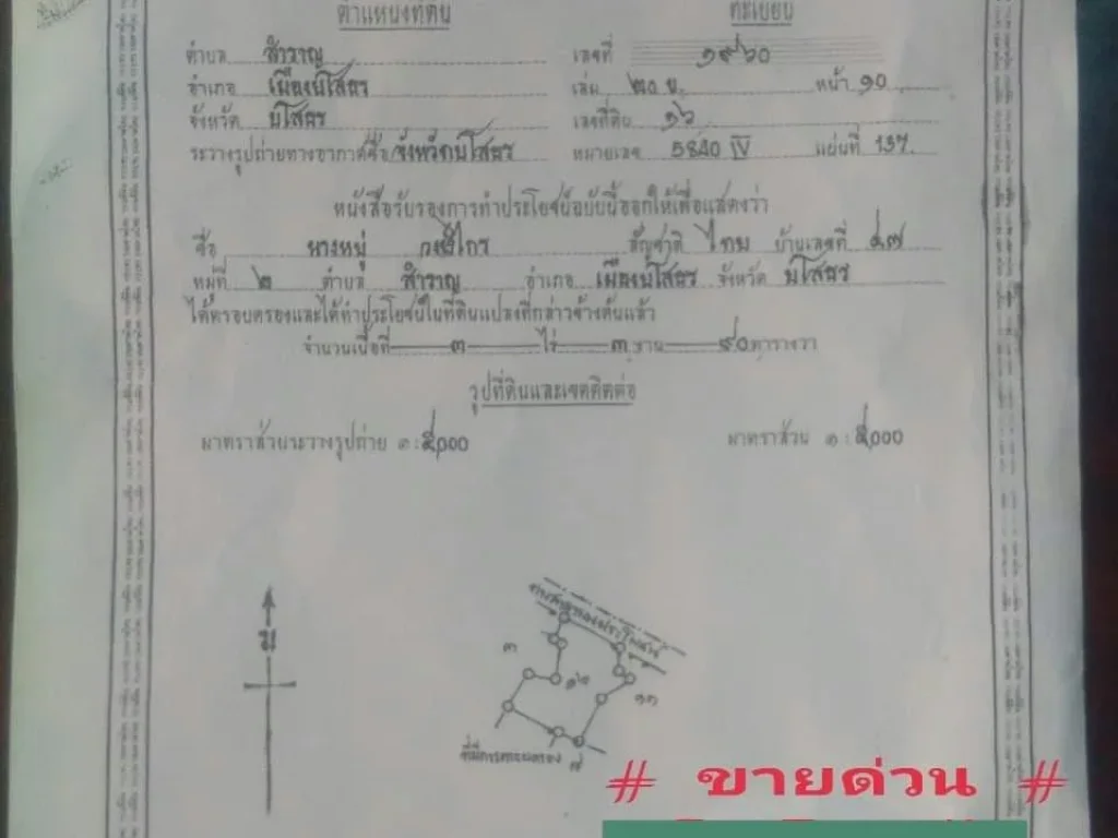 ขายที่ดินราคาถูก